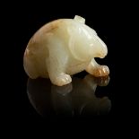 PALE CELADON JADE BEAR