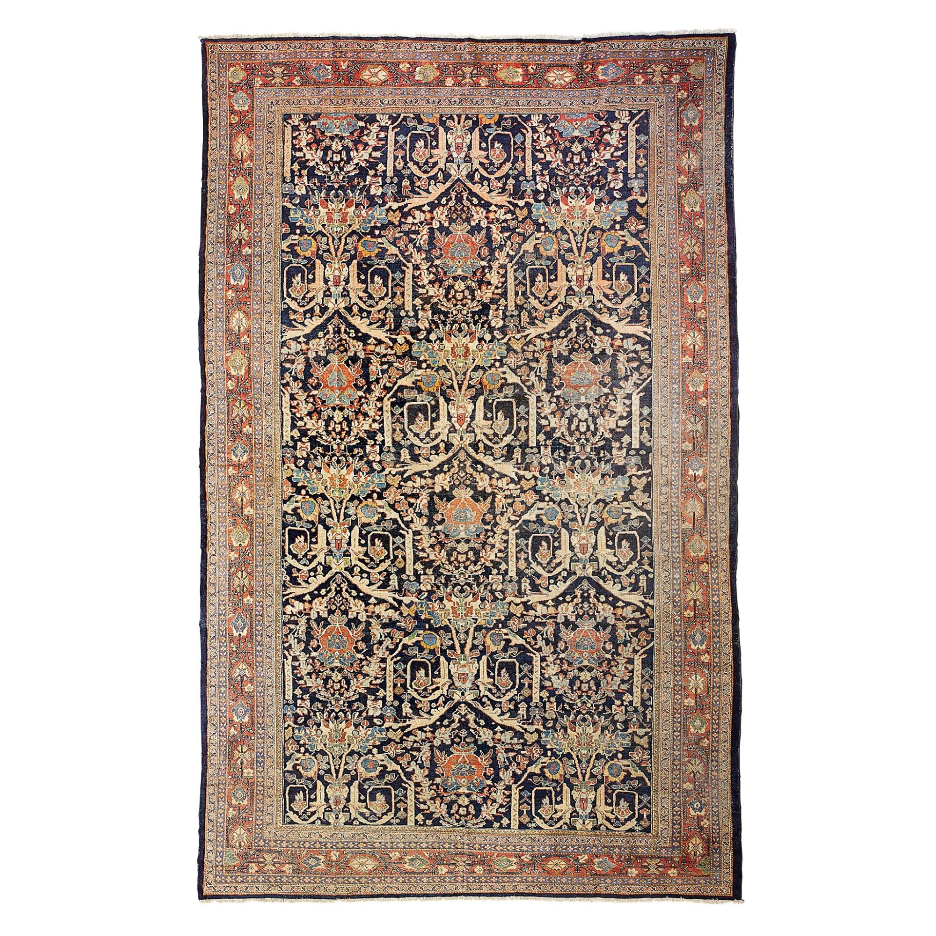 LARGE SULTANABAD CARPET WEST PERSIA, LATE 19TH CENTURY