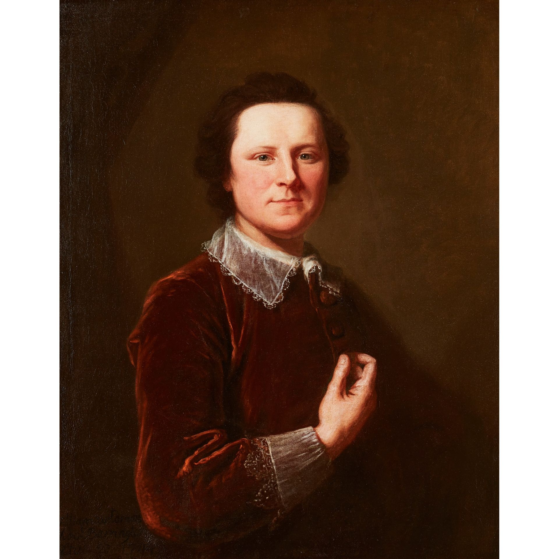 THOMAS HUDSON (BRITISH 1701-1779) PORTRAIT OF WILLIAM WILDMAN, VISCOUNT BARRINGTON 1744