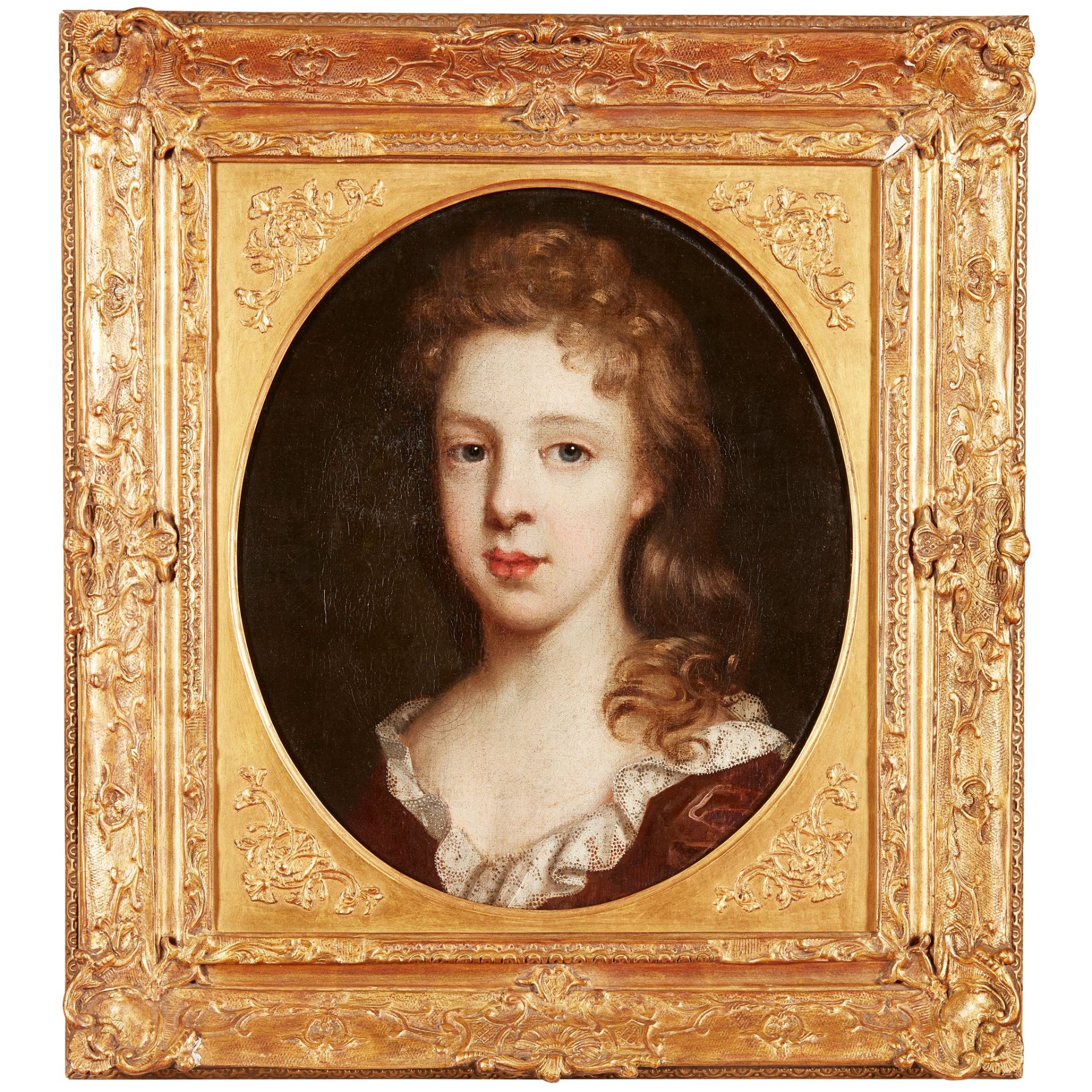 CIRCLE OF SIR PETER LELY (DUTCH 1618-1680) PORTRAIT OF A GIRL