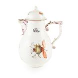 MEISSEN PORCELAIN HOT-WATER JUG LATE 18TH CENTURY