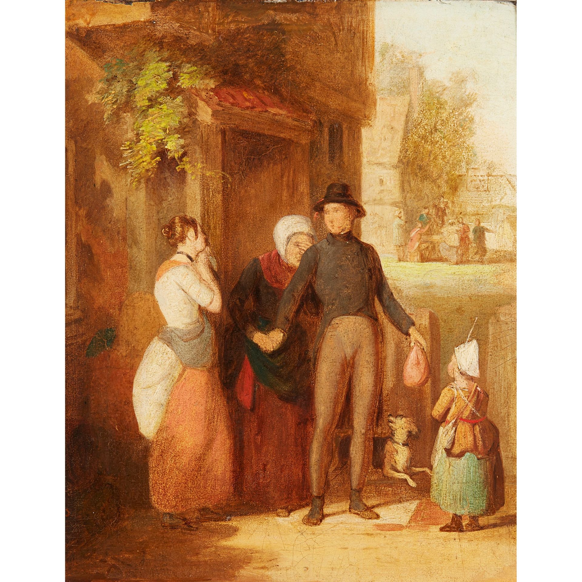 WILLIAM MULREADY (BRITISH 1786-1863) THE YOUNG RECRUITS FAREWELL