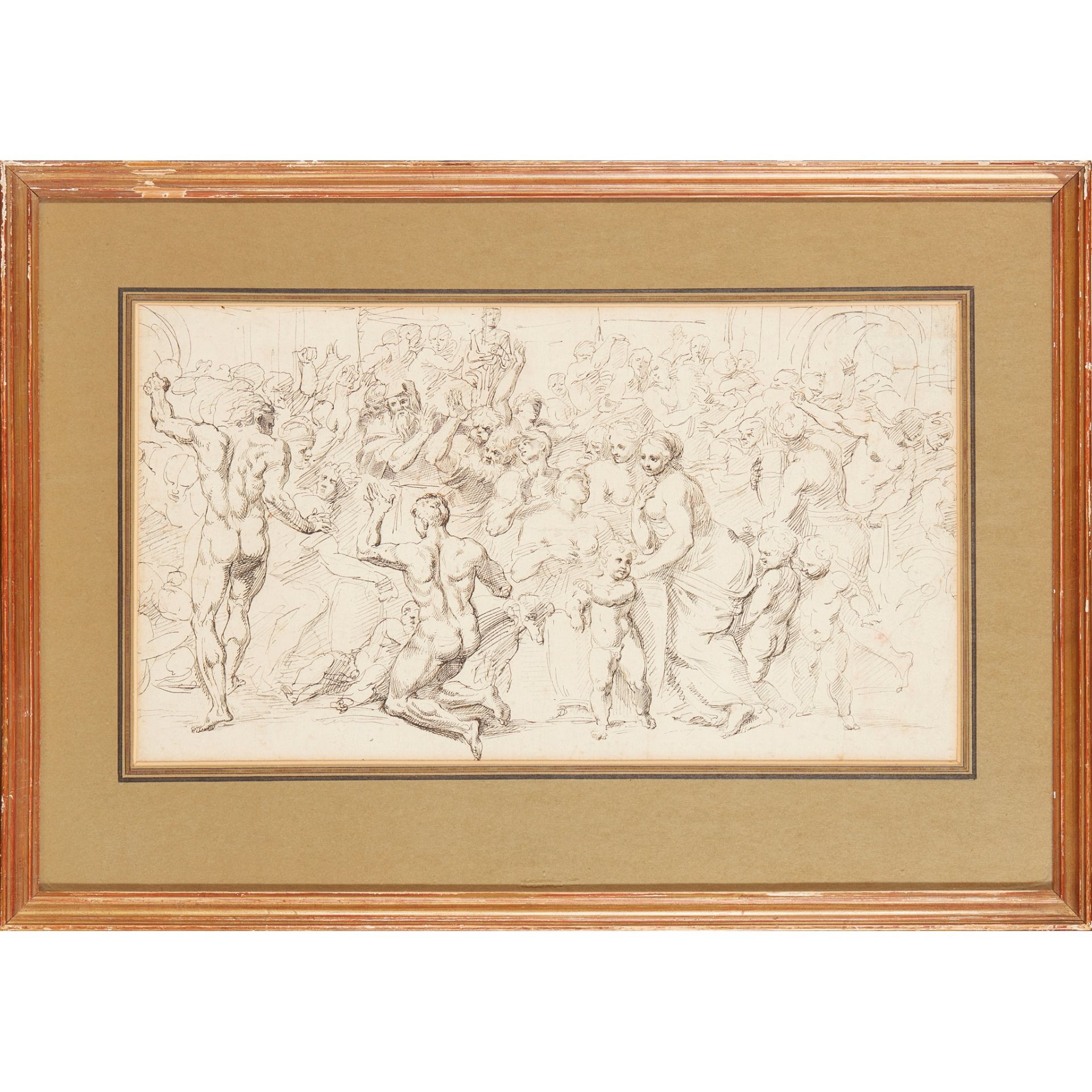 RAYMOND LAFARGE (FRENCH 1657-1684) ROMAN BACCHANAL - Bild 2 aus 3