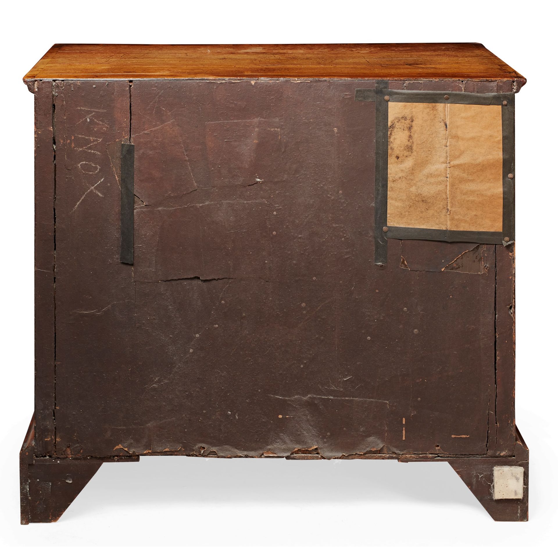 GEORGE I WALNUT CHEST OF DRAWERS EARLY 18TH CENTURY - Image 2 of 2