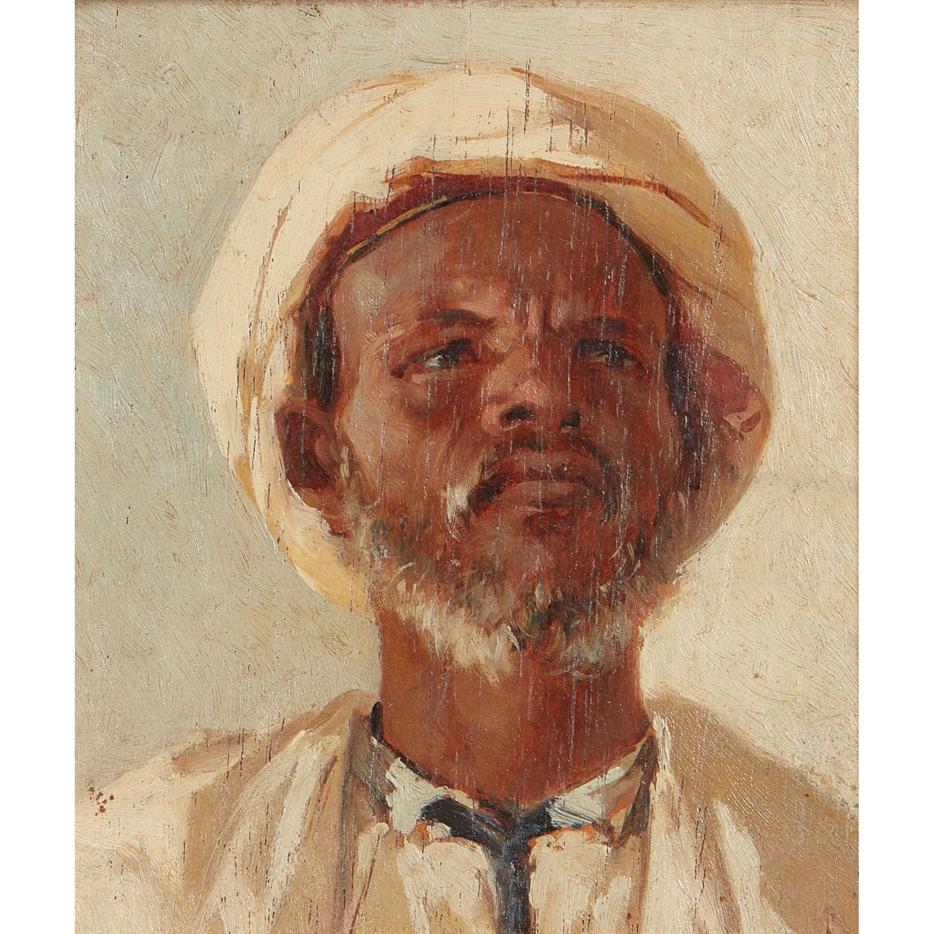 19TH CENTURY ORIENTALIST SCHOOL PORTRAIT OF A MAN