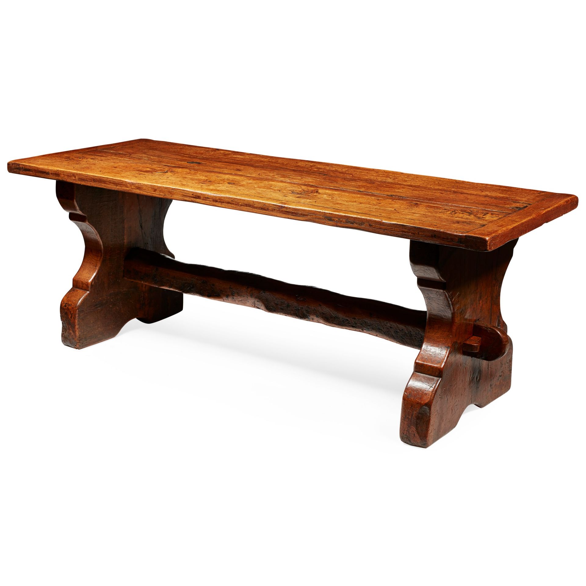 OAK REFECTORY TABLE 20TH CENTURY