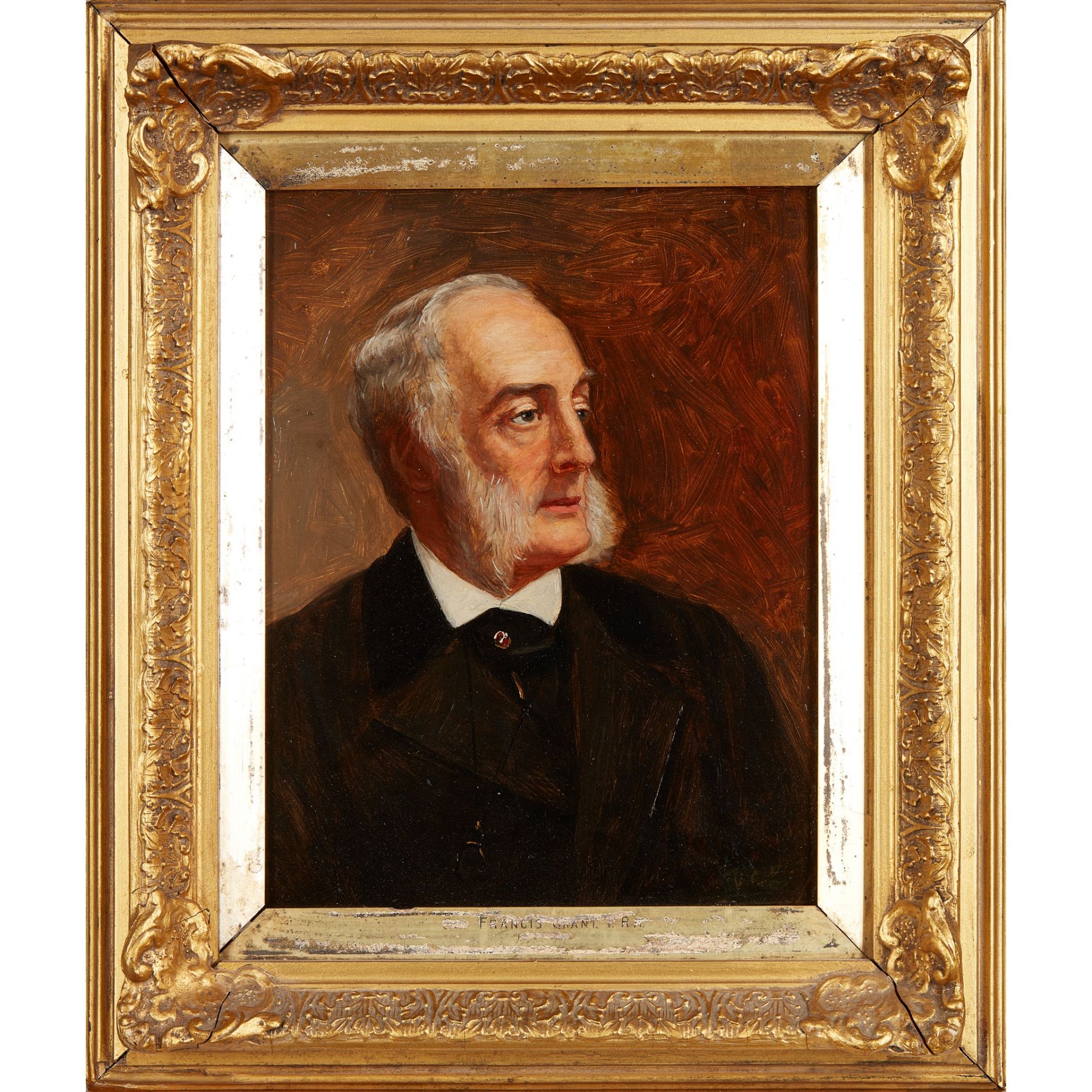 VALENTINE CAMERON PRINCEP (BRITISH 1838-1904) PORTRAIT OF THE ARTIST SIR FRANCIS GRANT - Bild 2 aus 2