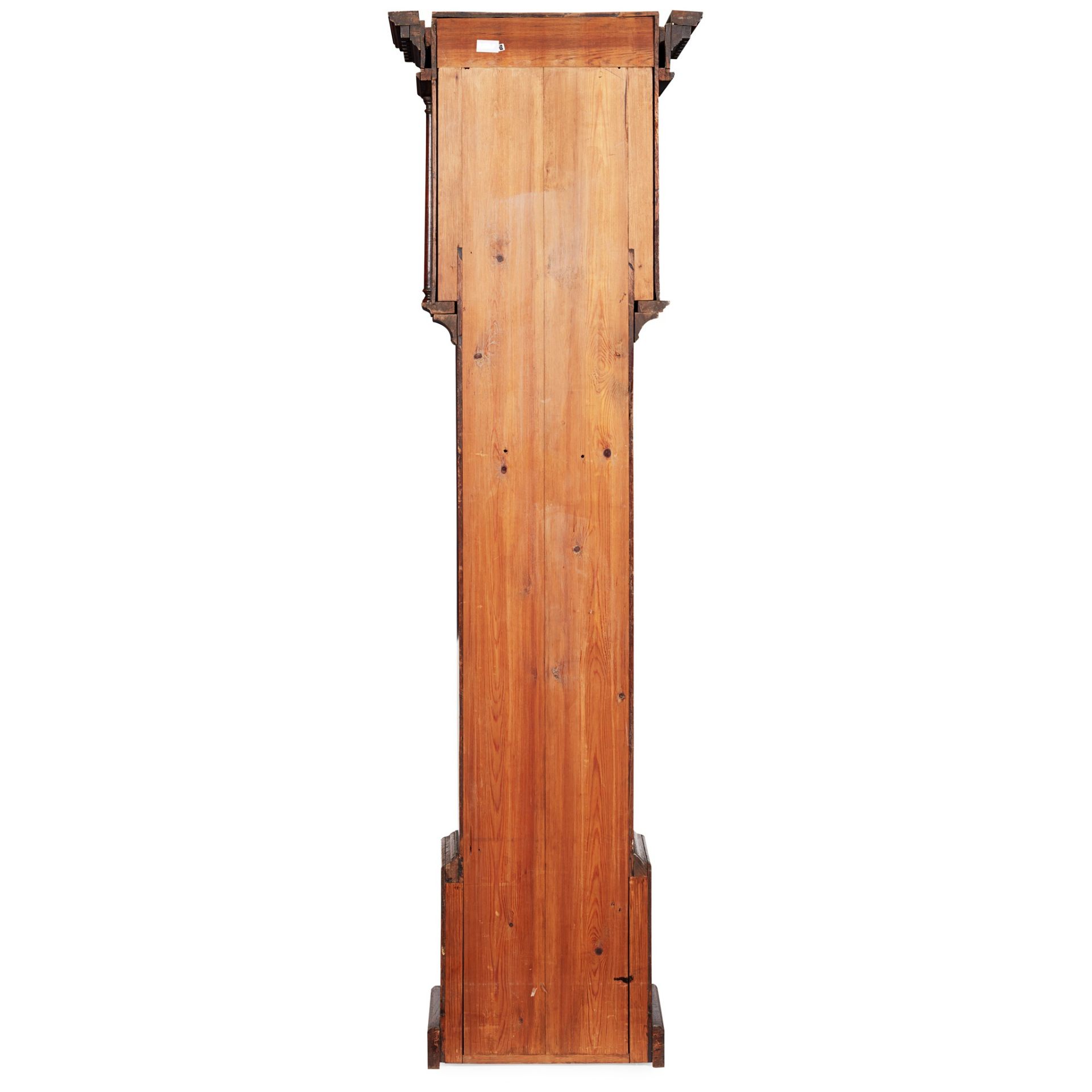 GEORGIAN OAK LONGCASE CLOCK, JOHN BOWN, PORTSEA 18TH CENTURY - Bild 3 aus 3