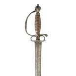 A scarce mid 18th century Scottish small sword