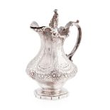 A fine Indian English taste Raj Silver milk jug