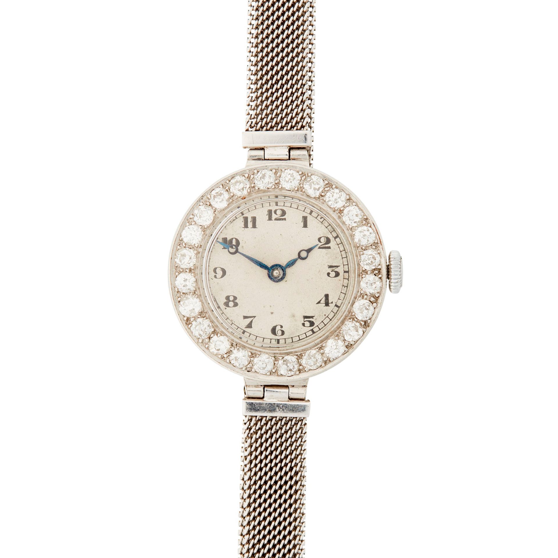 An Art Deco diamond cocktail watch, Latham Watch Co.