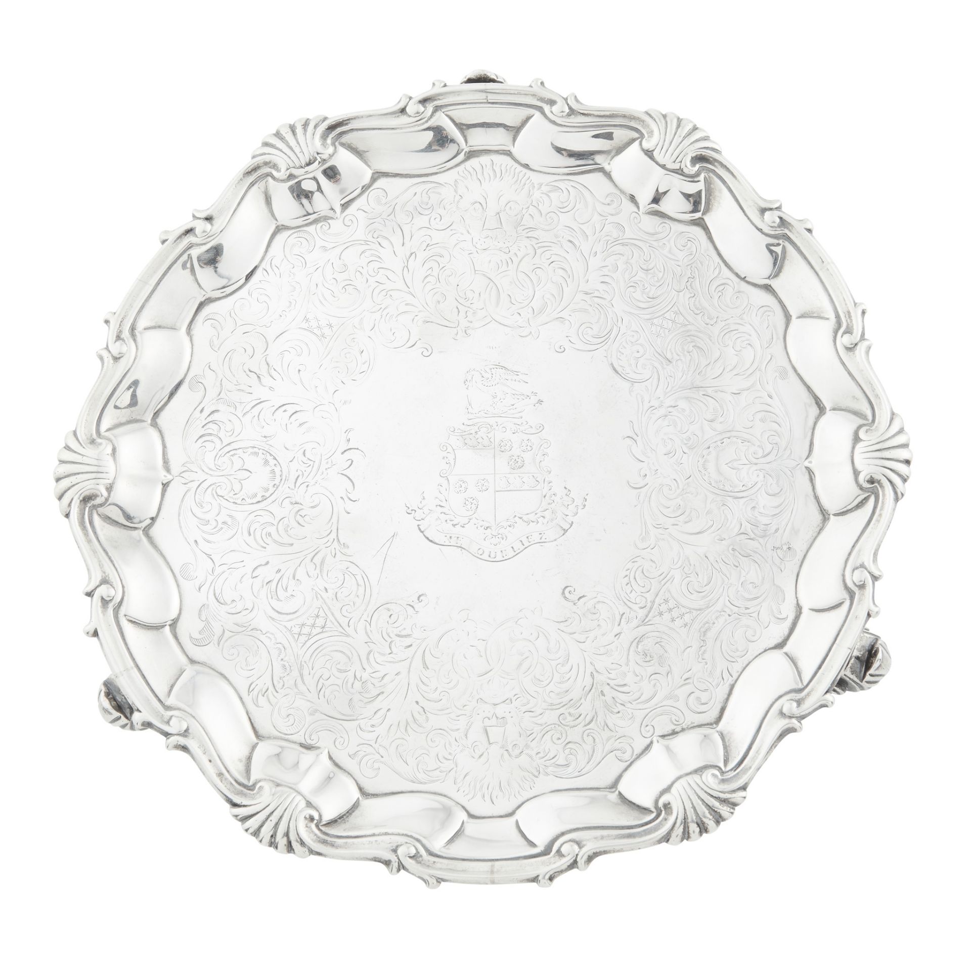 A George II salver