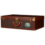 A monogrammed suitcase, Louis Vuitton