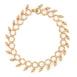 An 18ct gold bracelet, Tiffany & Co