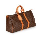 A 'Keepall 45' travel bag, Louis Vuitton