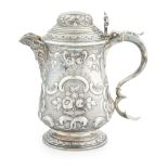 A Scottish Victorian lidded jug