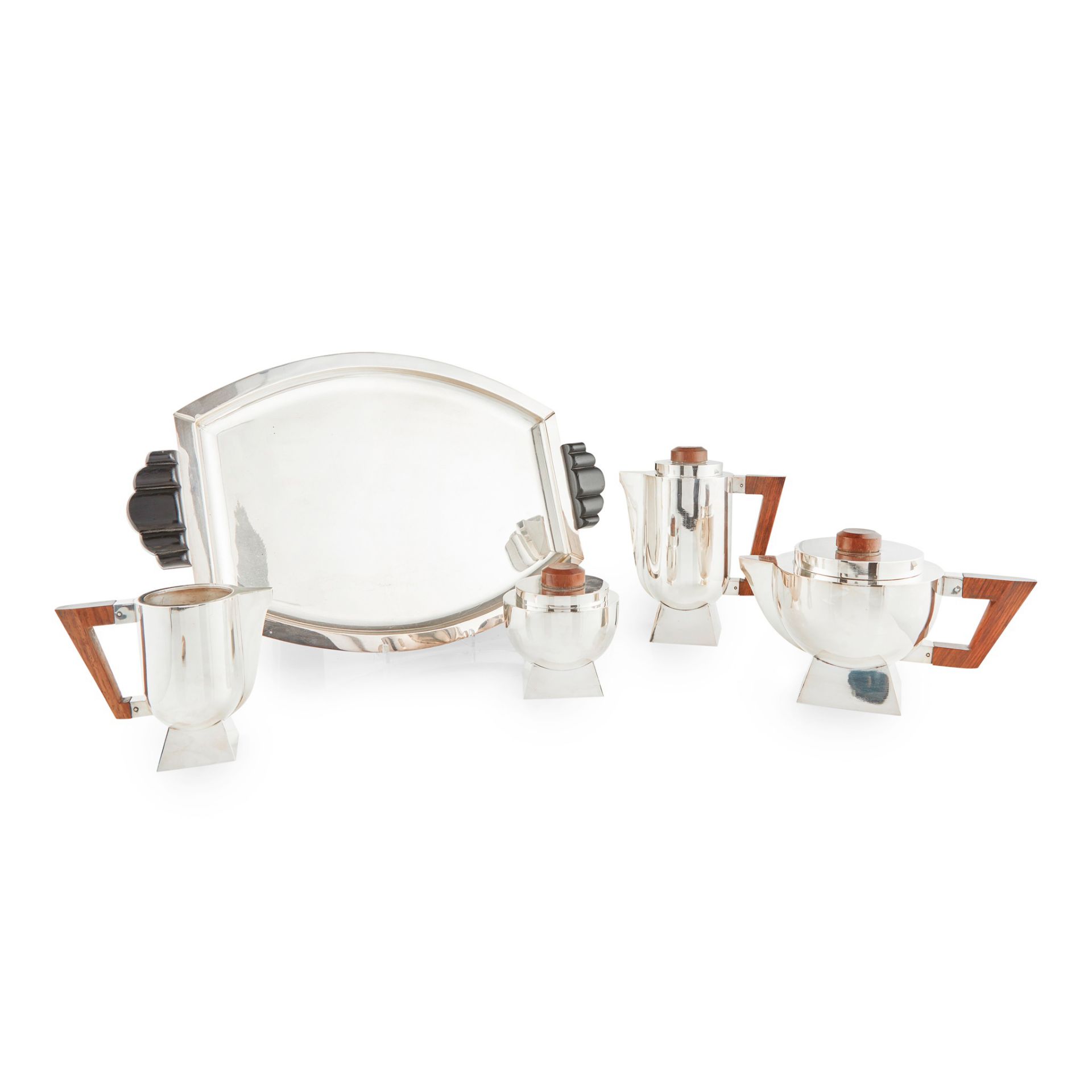 An Art Deco tea and coffee service - Image 2 of 2