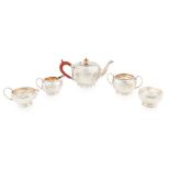 A 1920s three piece tea service