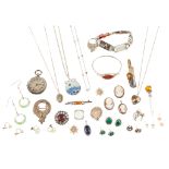 A collection of jewellery