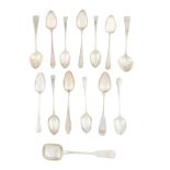 Aberdeen - A collection of Scottish provincial teaspoons