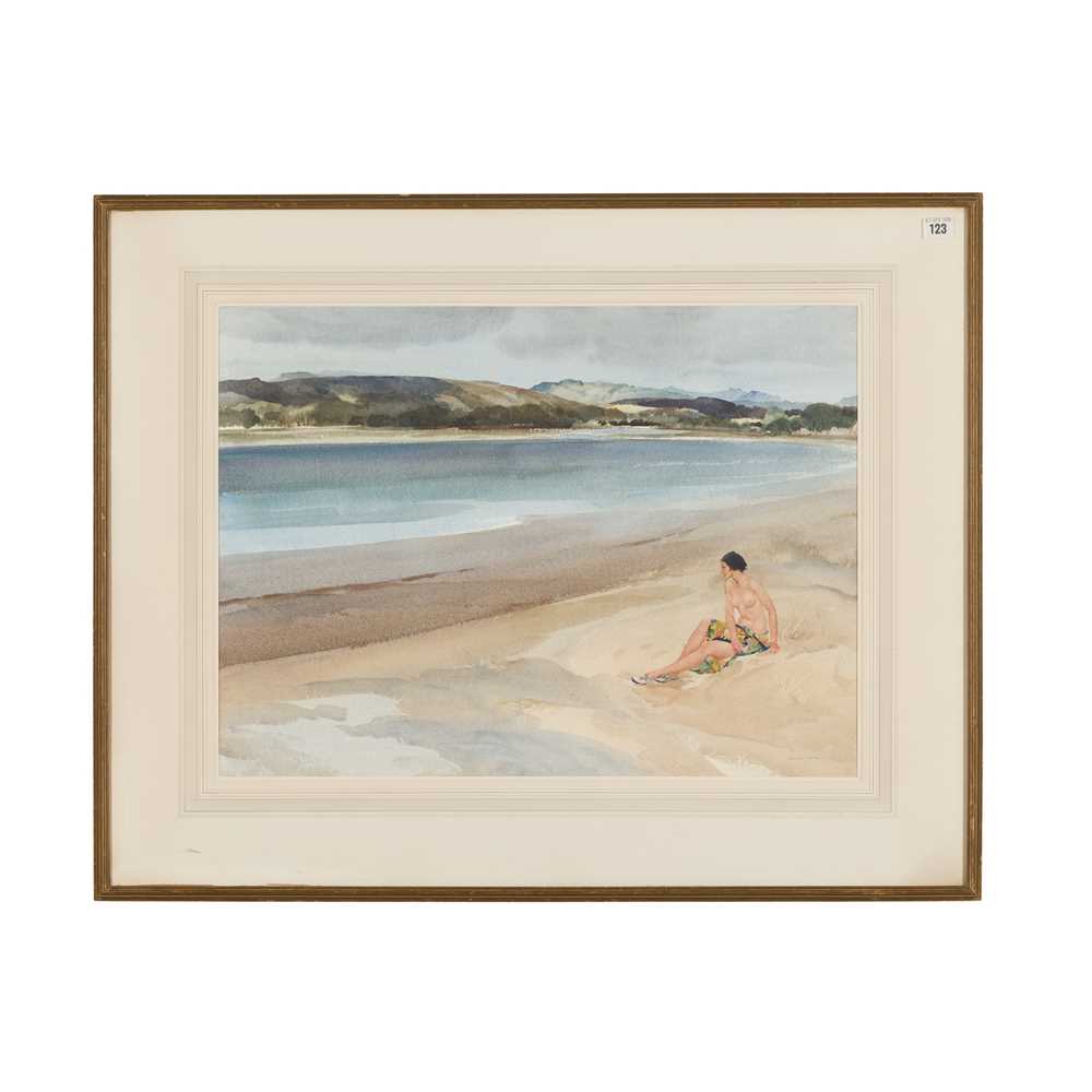 § SIR WILLIAM RUSSELL FLINT P.R.A., P.R.W.S., R.S.W., R.O.I., R.E. (SCOTTISH 1880-1969) PORTRAIT OF - Image 2 of 3