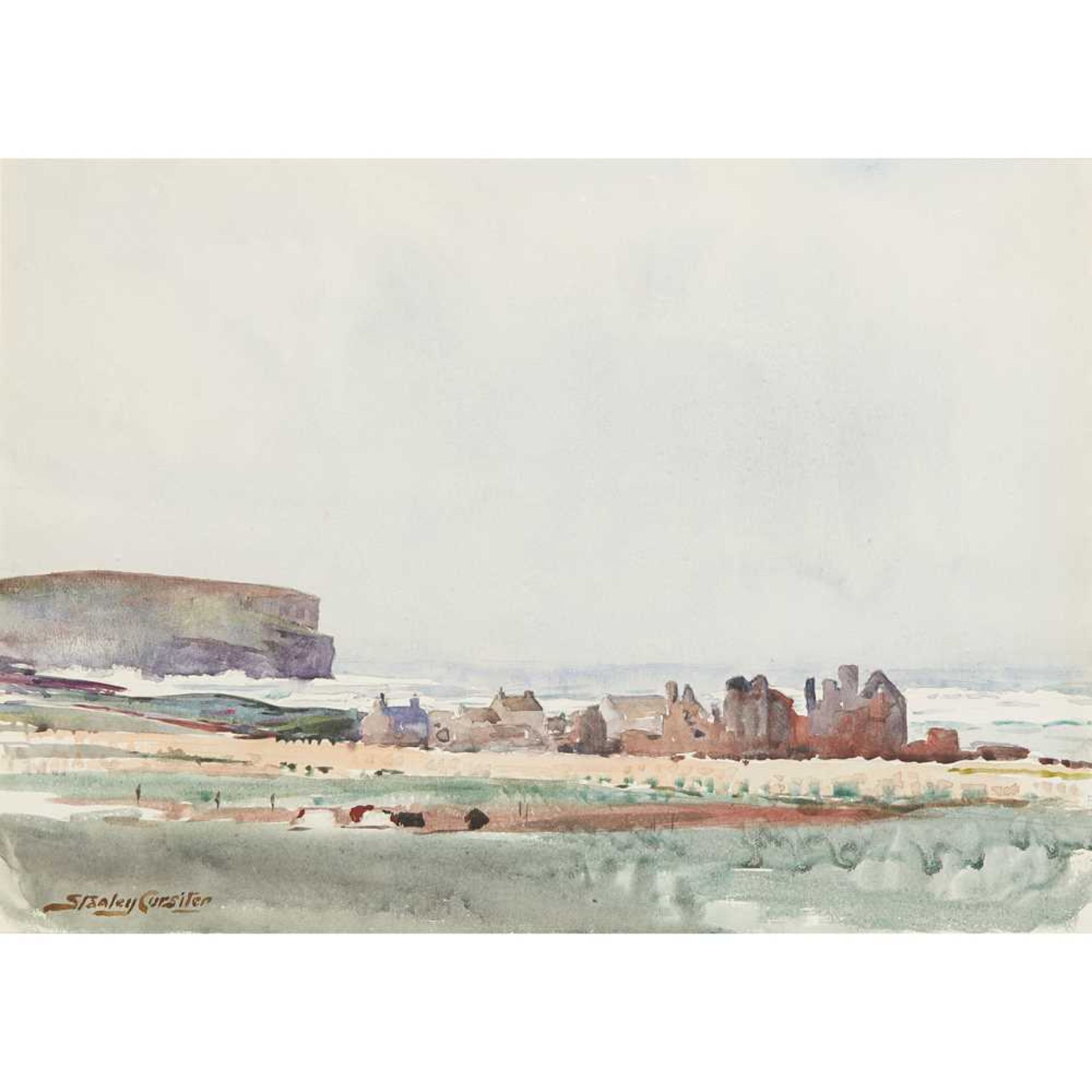 § STANLEY CURSITER C.B.E., R.S.A., R.S.A (SCOTTISH 1887-1976) THE PALACE, BIRSAY