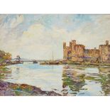 § GERTRUDE MARY COVENTRY (SCOTTISH 1886-1964) CAERNARFON CASTLE