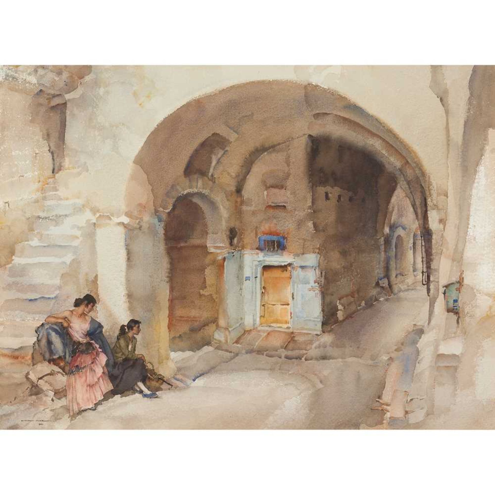 § SIR WILLIAM RUSSELL FLINT P.R.A., P.R.W.S., R.S.W., R.O.I., R.E. (SCOTTISH 1880-1969) THE