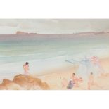 § SIR WILLIAM RUSSELL FLINT P.R.A., P.R.W.S., R.S.W., R.O.I., R.E. (SCOTTISH 1880-1969) TWO TO A