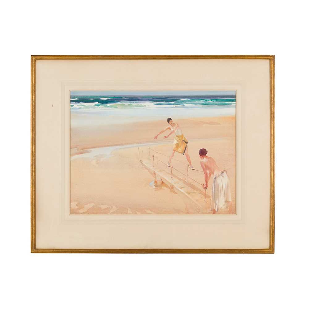 § SIR WILLIAM RUSSELL FLINT P.R.A., P.R.W.S., R.S.W., R.O.I., R.E. (SCOTTISH 1880-1969) MOCK - Image 2 of 3