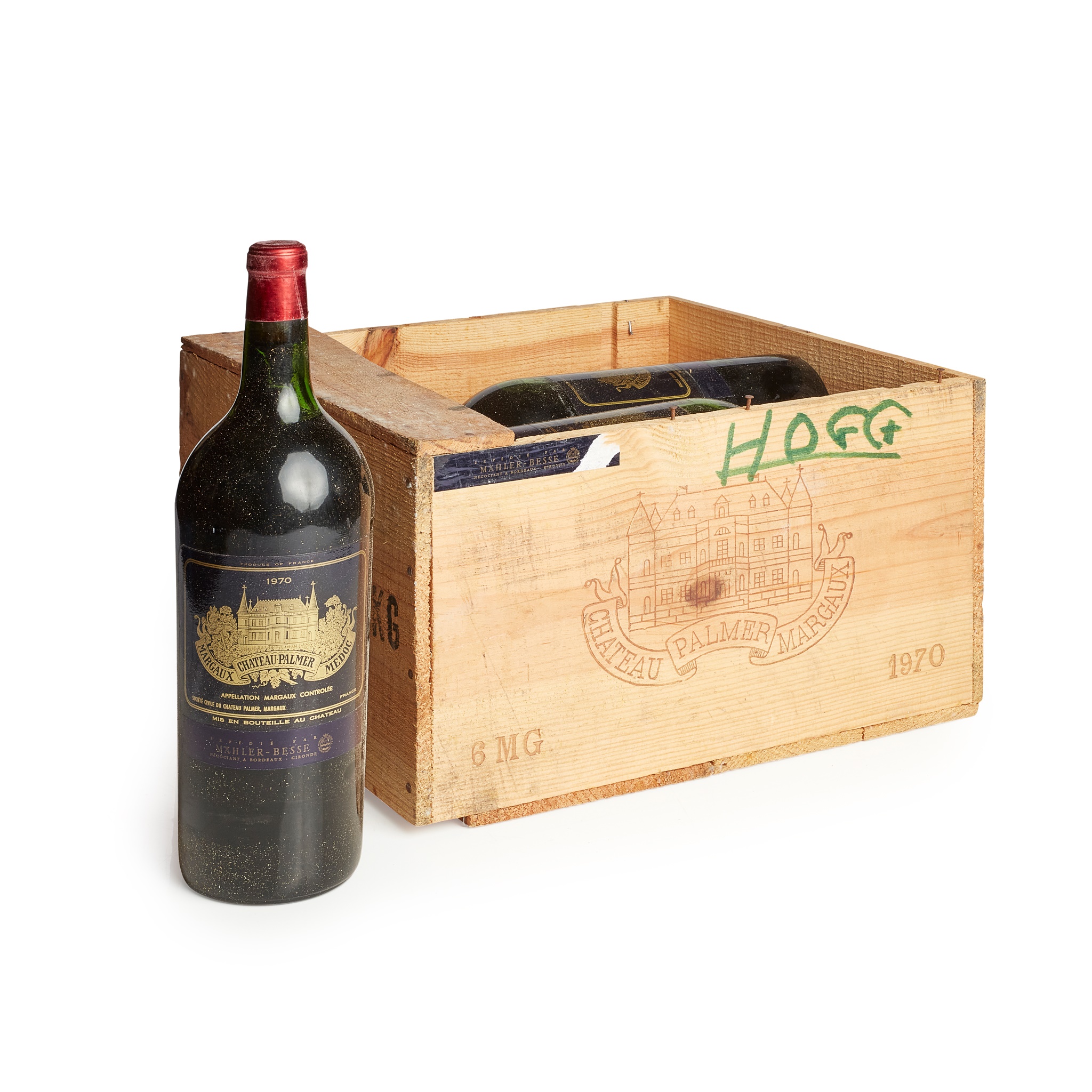 CHÂTEAU PALMER MARGAUX 1970 Medoc, OWC, 6 MagnumsFootnote: Provenance: Property of a gentleman, from