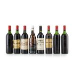 GROUP OF MIXED RED WINE to include five bottles of Château Brane Cantenac, 1970 Margaux (three