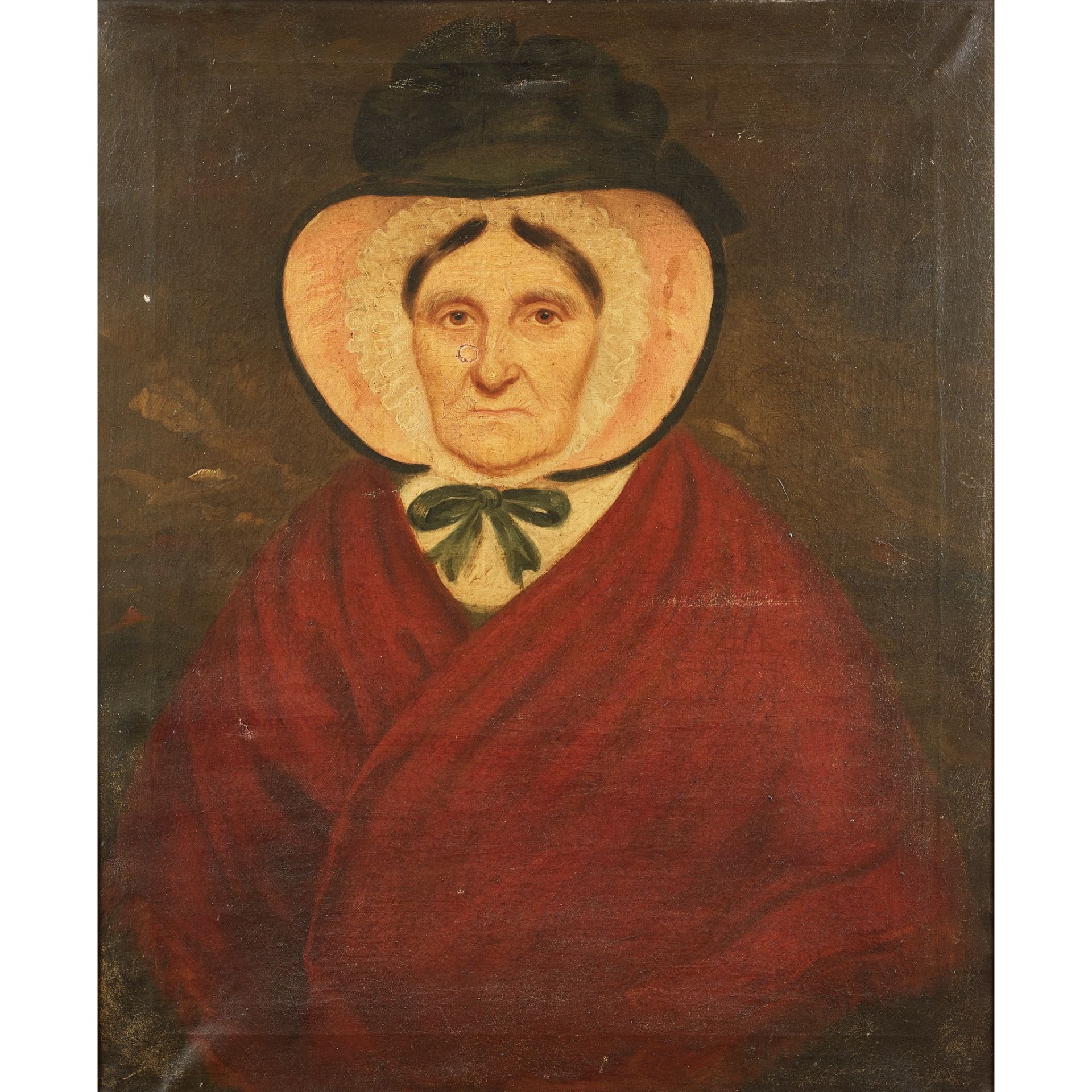 JACOBITE INTEREST: 19TH CENTURY BRITISH SCHOOL PORTRAIT OF MRS MACDONALD, AGED 102 - Bild 2 aus 3