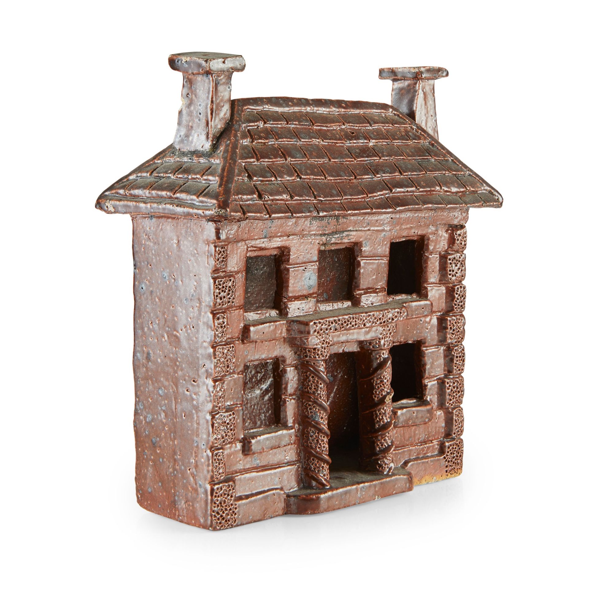 SALT-GLAZED MODEL OF A HOUSE EARLY 19TH CENTURY - Bild 2 aus 2