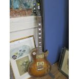 A Joodee 'Performer' electric guitar, Les Paul style, 99cm long