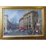 Gary Jeffrey Regent Street oil on board 60 x 90 cm (Semi-finalist on Landscape Artist of the Year