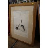 Gary Hodges Narwhal limited edition print 346/850, signed in pencil 50 x 33 cm