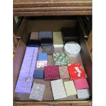 A selection of jewellery boxes (77)