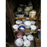 Various tea and table wares, including Minton, Aynsley, Royal Staffordshire and Colclough