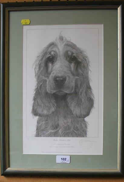 After Gary Hodges Bracken signed in pencil 31/55 artist's proof 28 cm square and 'Butter Wouldn't