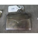 A ladies silver purse stamped S&M Samson Mordan