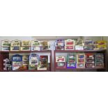 Lledo and Oxford diecast models including Triumph Herald, Ford Anglia and VW Sedan, majority in