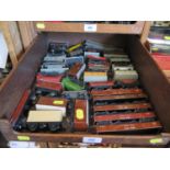 Hornby-Dublo: freight stock including Mobil, ESSO and Royal Daylight tankers, five by other makers