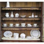 A Wedgwood Strawberry Hill pattern part tea service, and other Kutani pattern ornamental wares