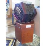 Two Tunbridge ware inlaid walnut sewing boxes, 27 cm and 31 cm wide, an olivewood jewellery box with