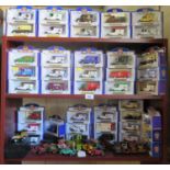 Oxford Diecast: forty-three light commercials in original boxes, fourteen M.O.Y. and a fork-lift (