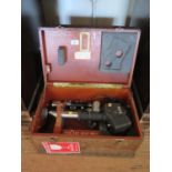 A Periscopic aircraft sextant, by Kollsman Instrument Corporation, cased