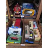 Diecast vehicles by various makers including Oxford, Lledo, Corgi James Bond Aston Martin,