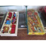 Corgi Gift Set 23 Chipperfields Circus Models in original box (second version with Giraffe truck)