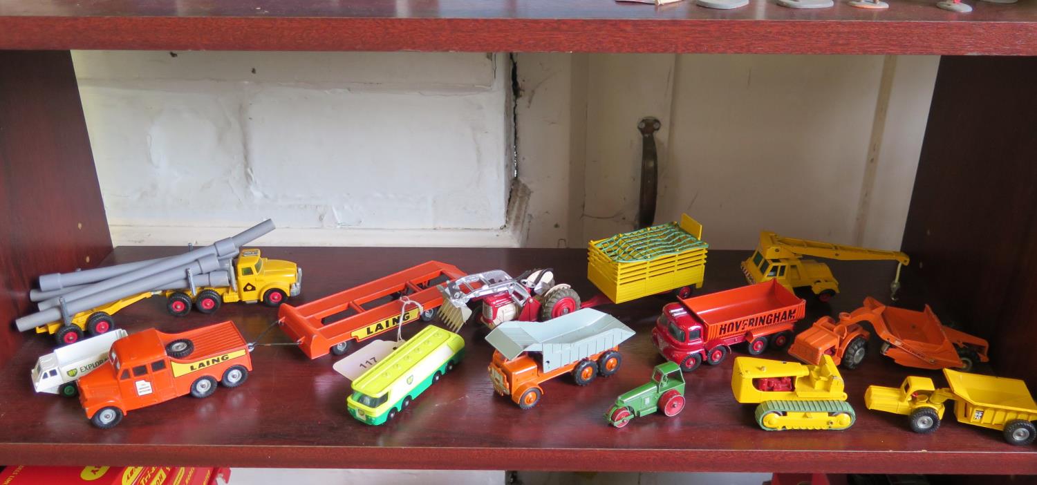 Matchbox, King Size commercials including Scammell 'Laing' Truck with Trailer, Corgi Massey-Ferguson